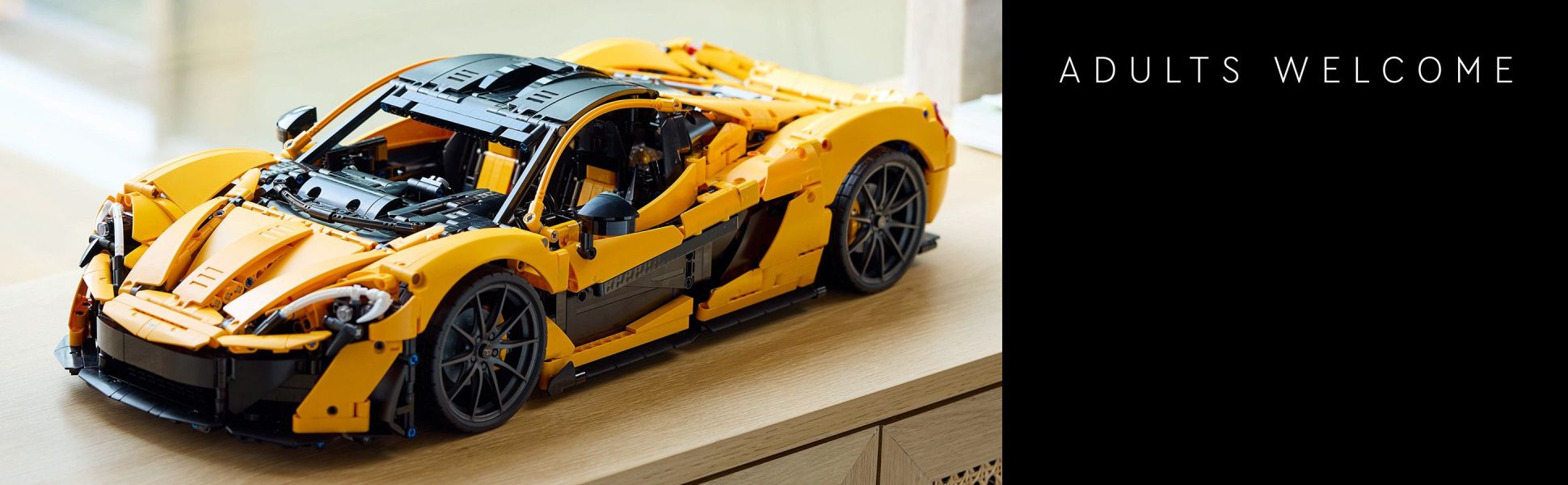 A LEGO car gift for McLaren fans