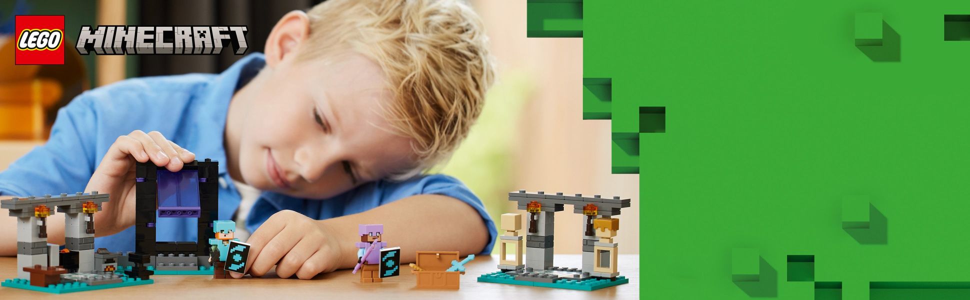 ▻ New LEGO Minecraft 2024 items: sets 21252 The Armory and 21253