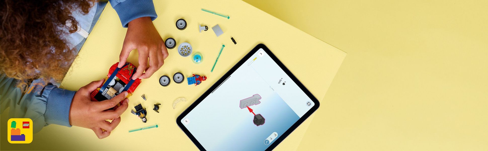 Builders can zoom in, rotate sets in 3D and track their progress using the fun, intuitive LEGO Builder app.