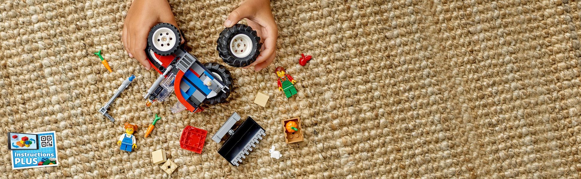 Lulu on the bridgeX'masセット°˖✧４＋６ LEGO City Great Vehicles Tractor Building Kit 60287, Farm
