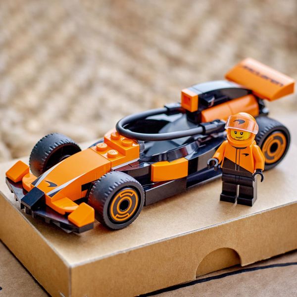 LEGO City F1 Driver with McLaren Race Car Building Toy 60442