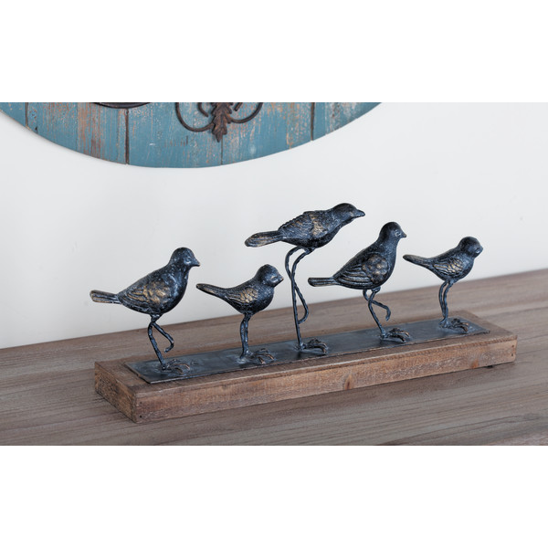 Zingz & Thingz Cast Iron Birds Wall Hook 4506240 - The Home Depot