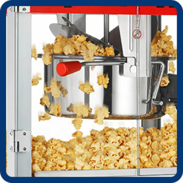 Great Northern Topstar Commercial Quality Bar Style Popcorn Popper Machine - 12oz 6208