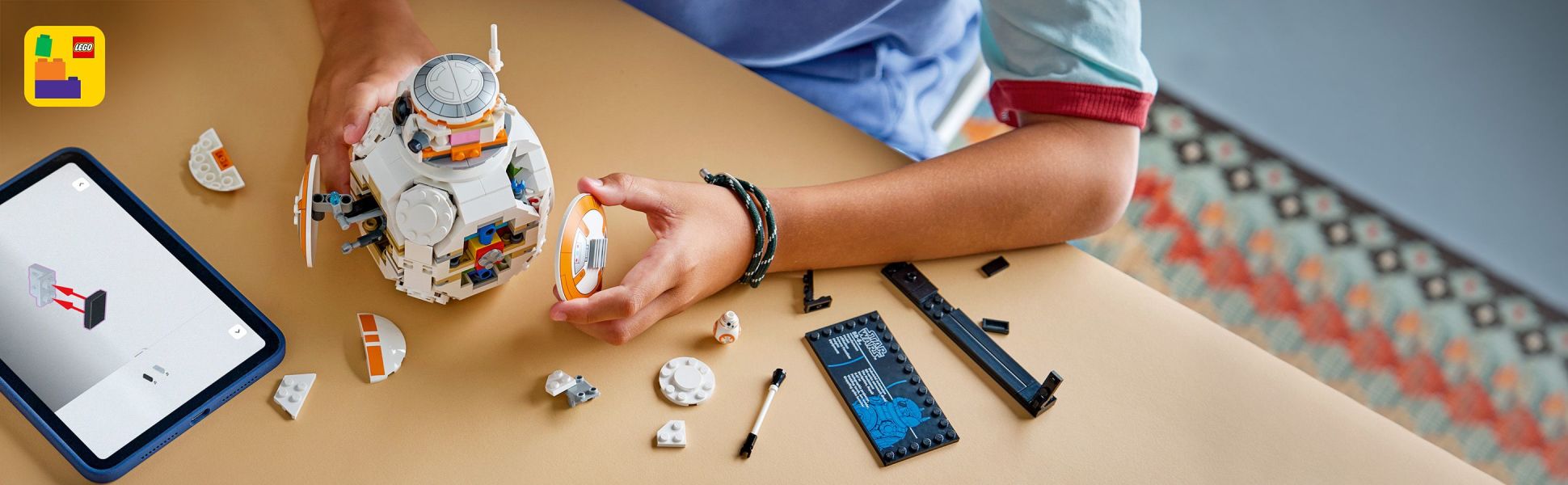 Builders can zoom in, rotate sets in 3D and track their progress using the fun, intuitive LEGO Builder app.