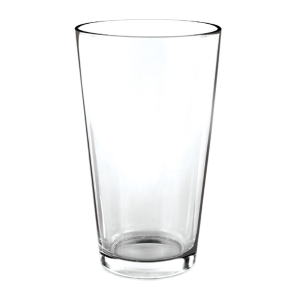 Sundays are for Beer Clear & Yellow Insulated Acrylic Pilsner Glass, 16  oz.