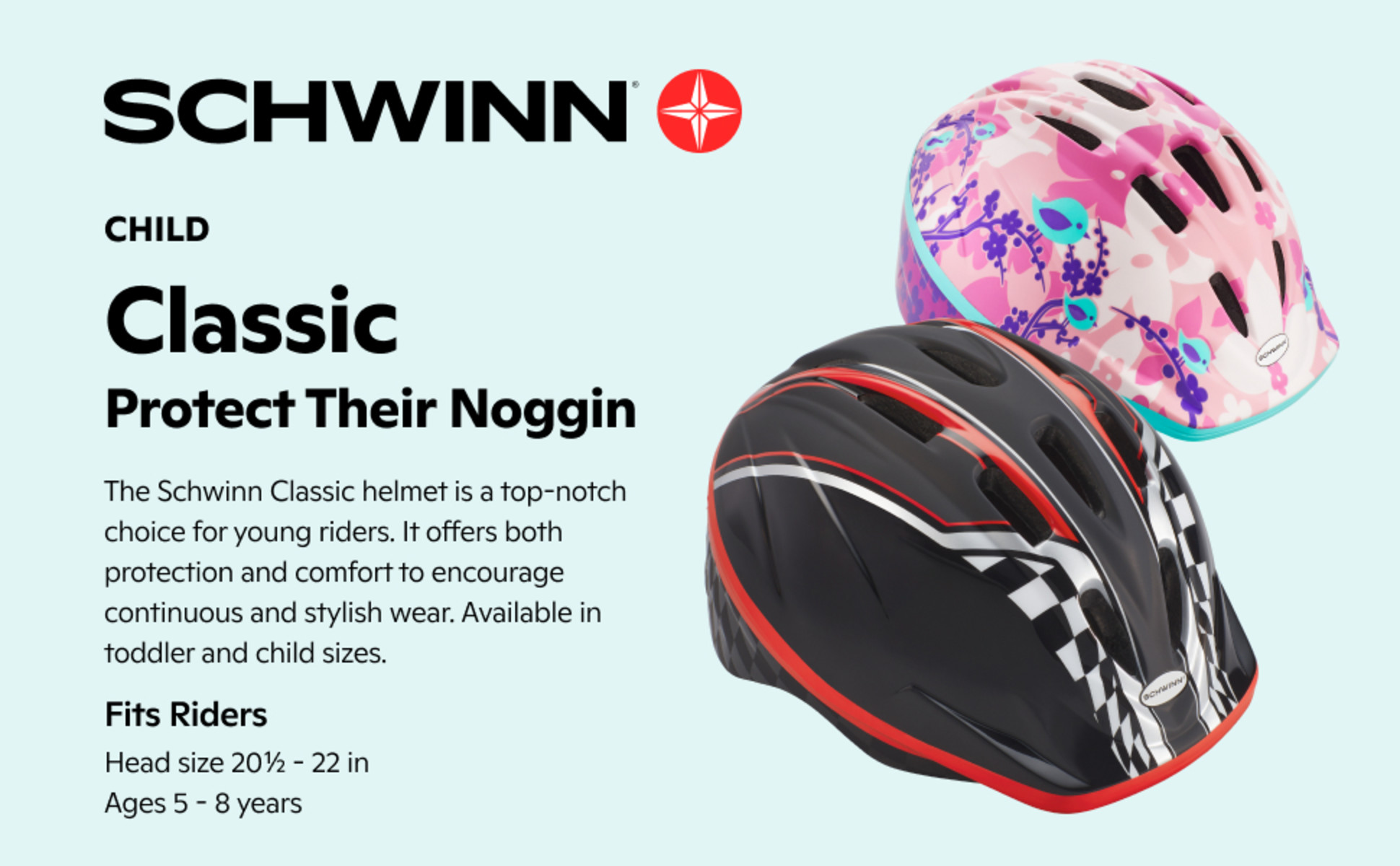 Schwinn classic child bicycle shop helmet