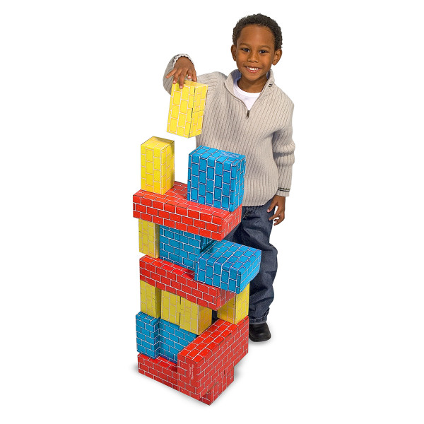 Cardboard building blocks walmart online