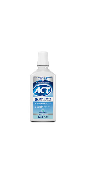 ACT Dry Mouth Anticavity Mouthwash, Soothing Mint