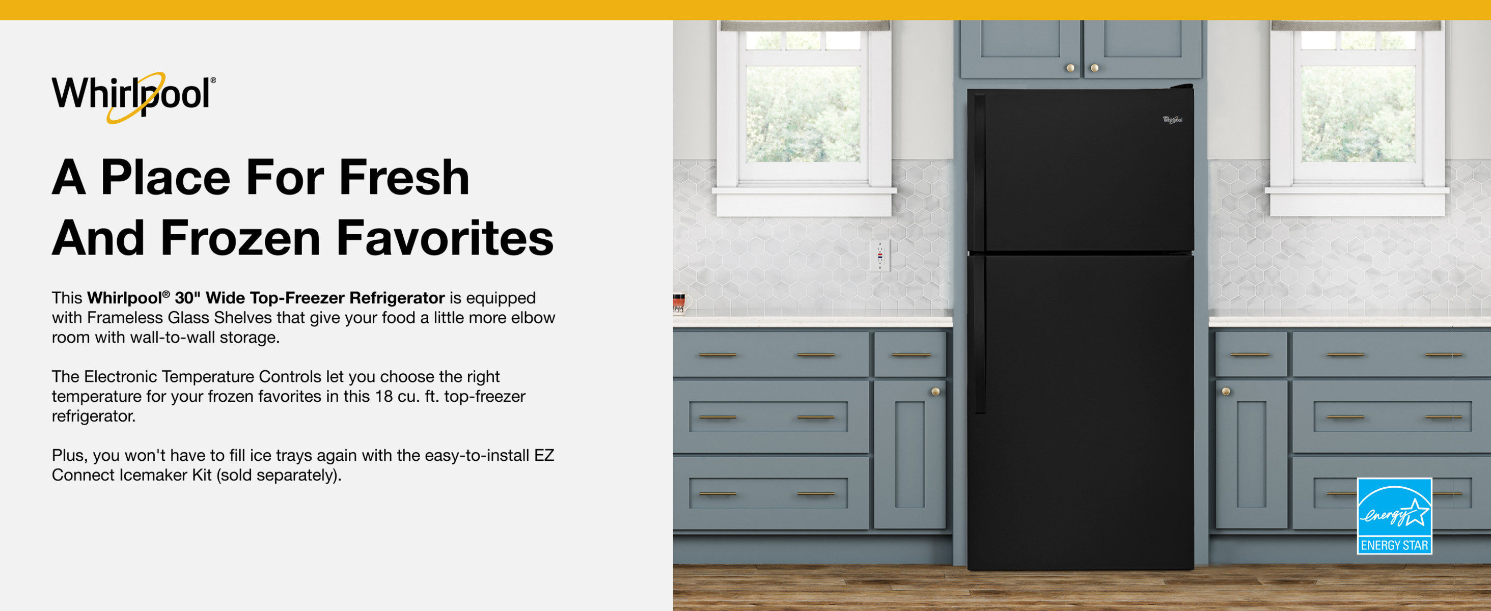 Free!K様 ブラック 28.5 KitchenAid 30 Cu. Ft. Side by Side Refrigerator with Under Shelf