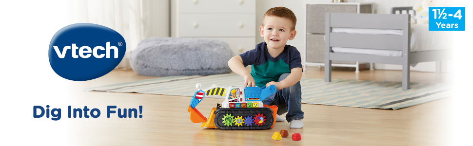 vtech scoop and learn digger