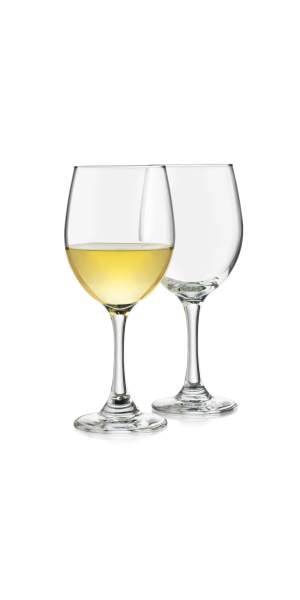 Libbey Classic White Wine Glasses, 14-ounce, Set of 4