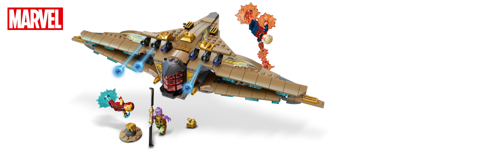 Lego best sale thanos spaceship