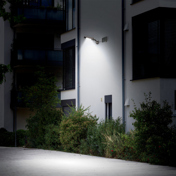 Commercial Electric Solar Powered 4500 Lumens Bronze Motion