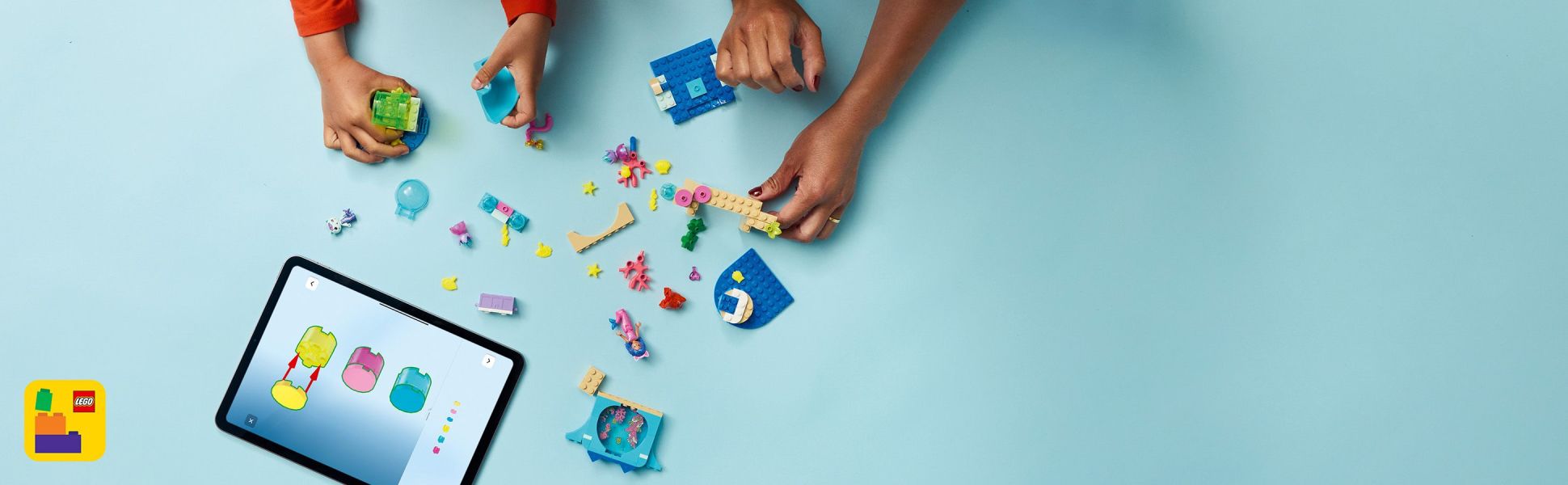 Builders can zoom in, rotate sets in 3D and track their progress using the fun, intuitive LEGO Builder app.