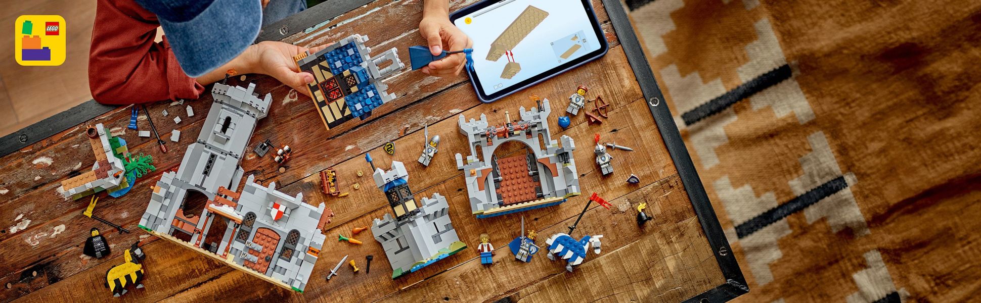 Builders can zoom in, rotate sets in 3D and track progress using the fun, intuitive LEGO Builder app.