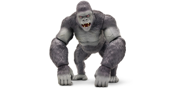 Lanard Big Boss Gorilla – Action Figure Articolata 43 Cm – 16 Punti Di Movimento