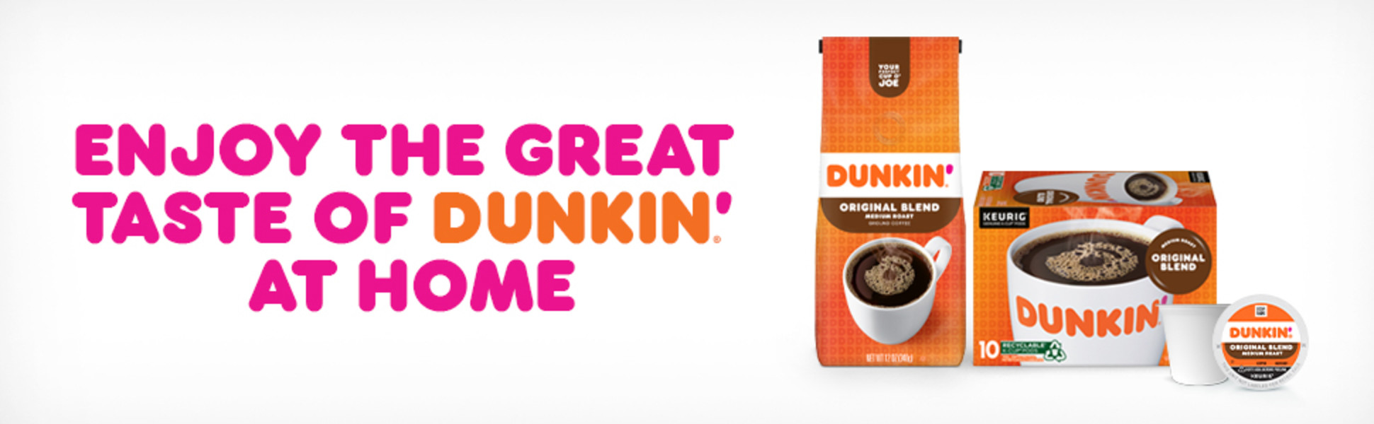 Dunkin' Donuts Original Blend Coffee K-Cup (22-Pack) - Power Townsend  Company