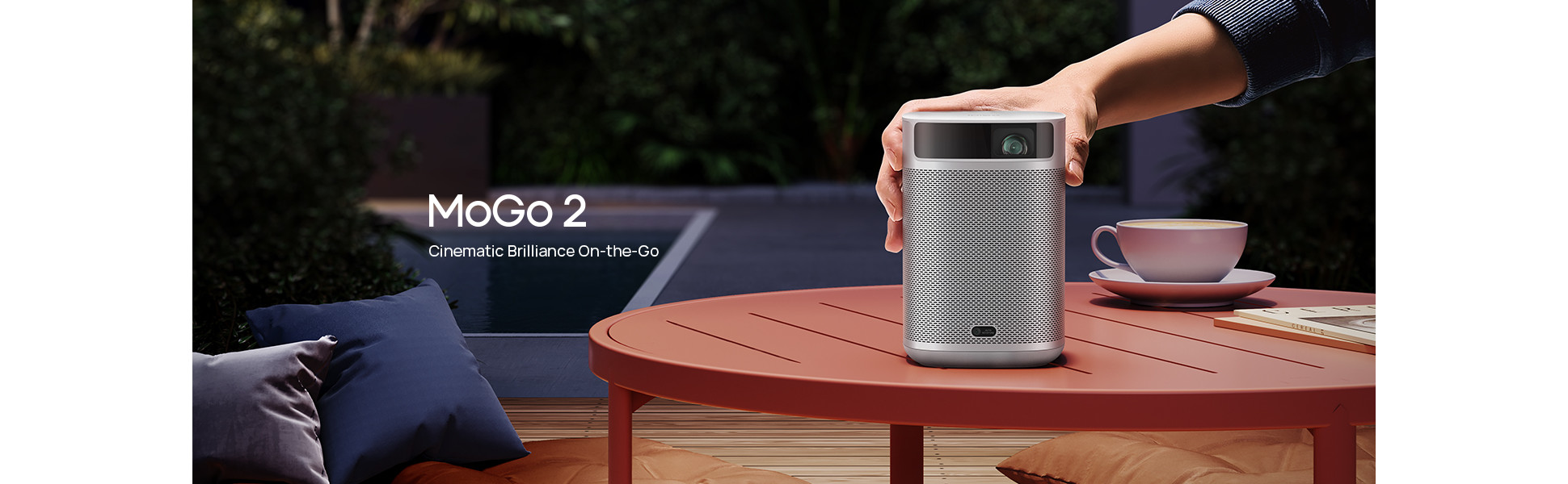 XGIMI MoGo 2 Mini Projector, 400 ISO Lumens, Android TV 11.0
