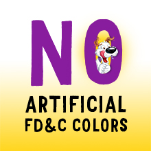 Always made without artificial F.D. or C. colors.