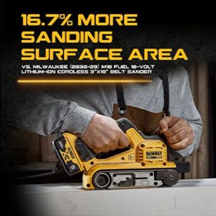 Dewalt belt sander home depot sale