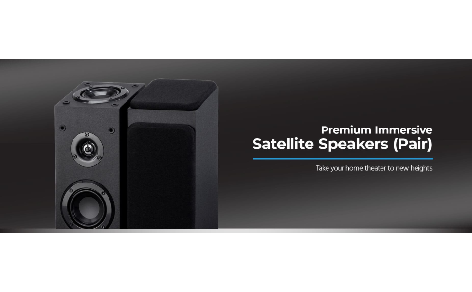 Monoprice clearance satellite speakers