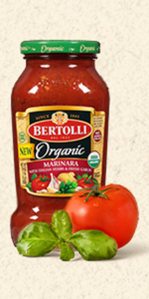 Bertolli Organic Marinara Sauce, 24 oz.