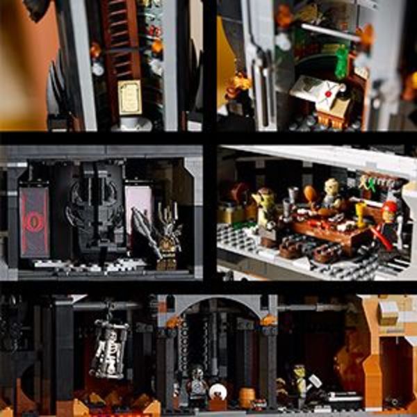 Rooms include the library, weapons forge and Sauron’s study.