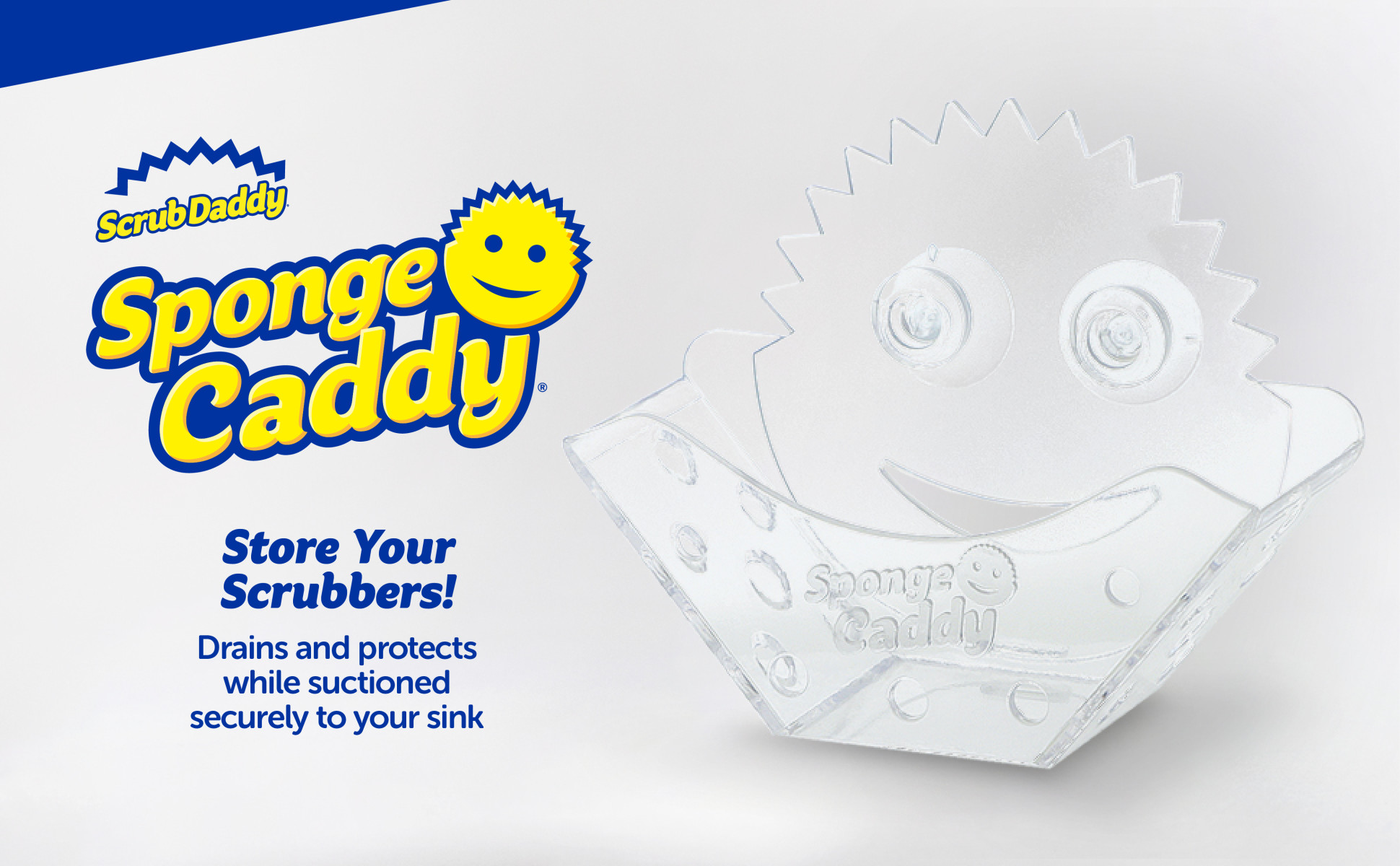 Scrub daddy sponge holder and sponge. #scrubdaddy #sponge #bestspongee, Scrub  Daddy