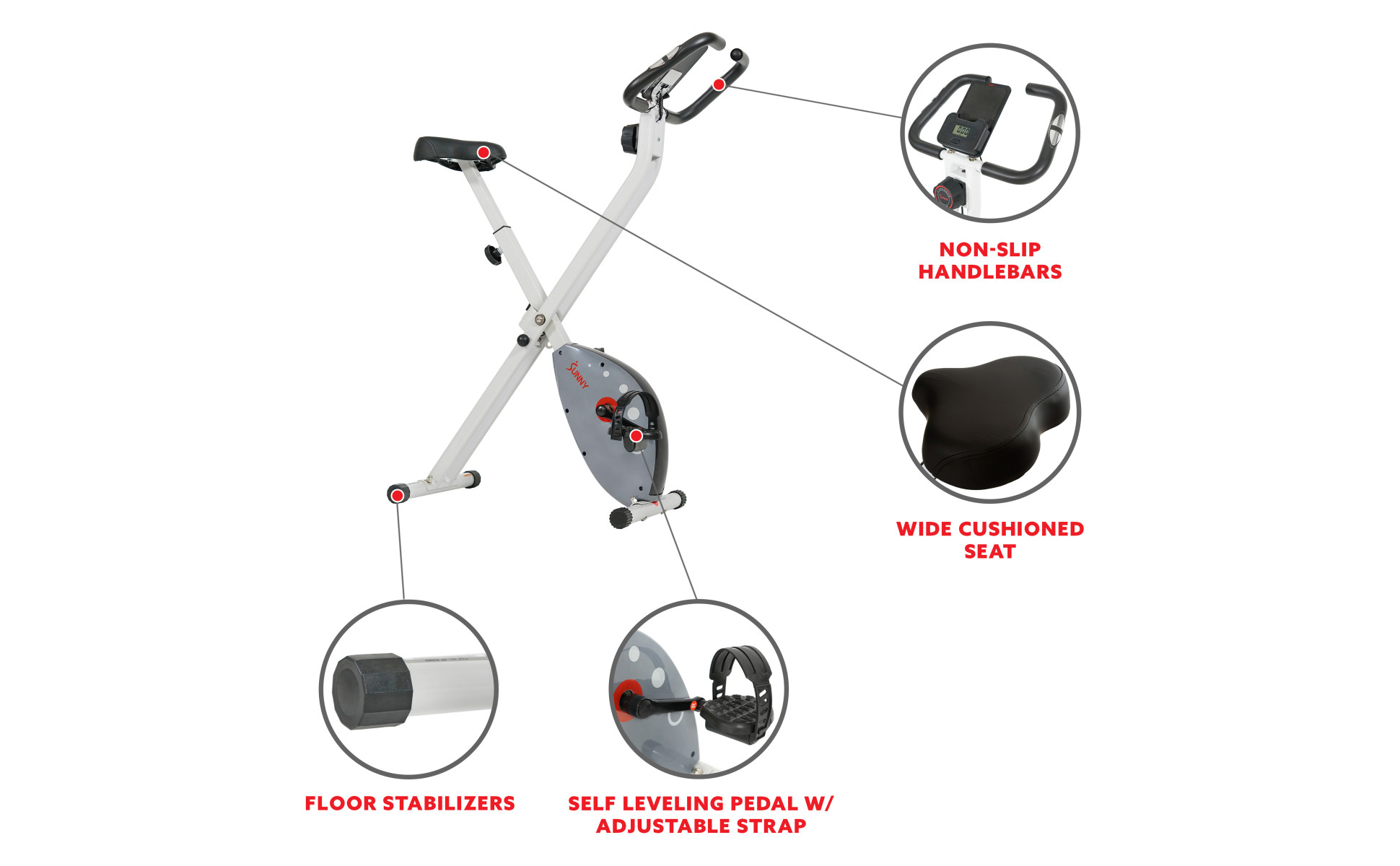 Aldi foldable exercise online bike