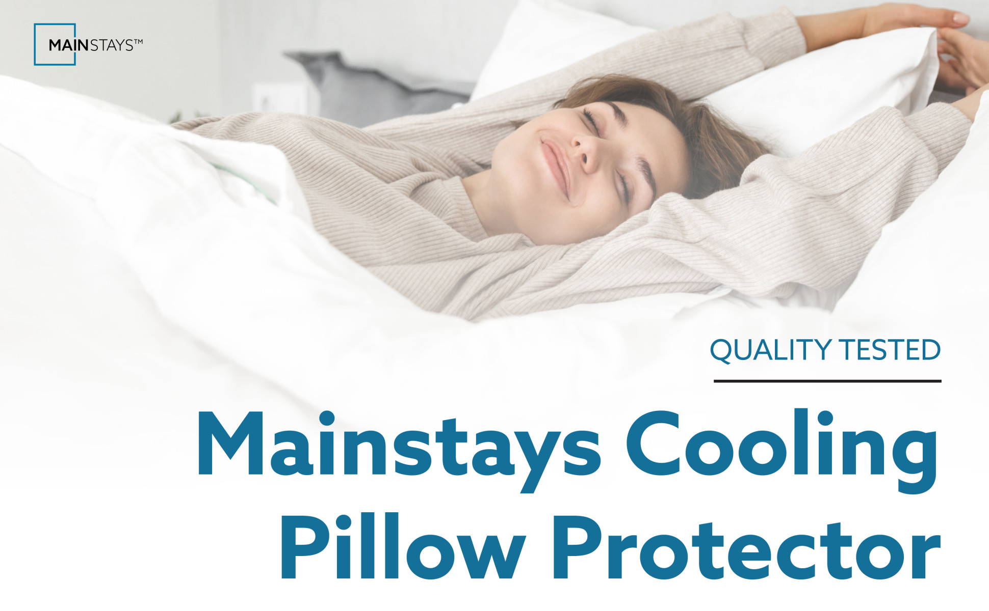 Mainstays cooling pillow protector best sale