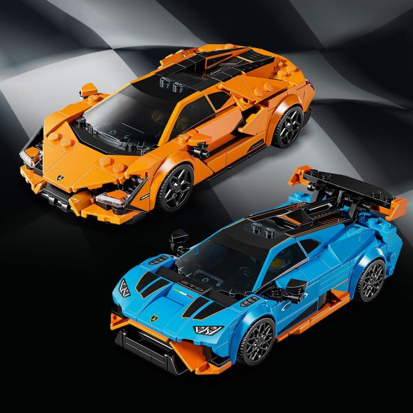 LEGO Speed Champions Lamborghini Revuelto & Huracán STO 77238