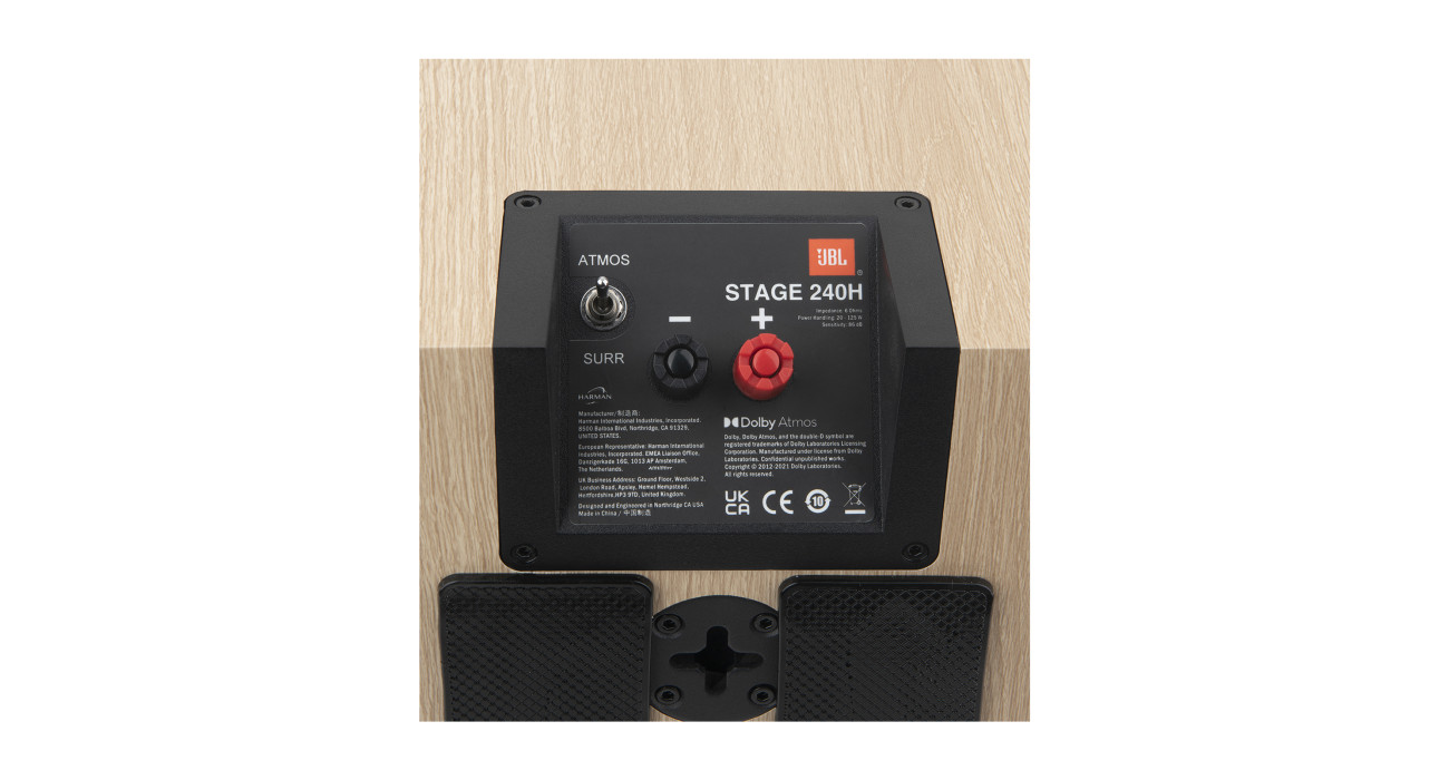 JBL Stage2 240H 4.5 inch (114mm) 150W 2 Way Dolby Atmos Height