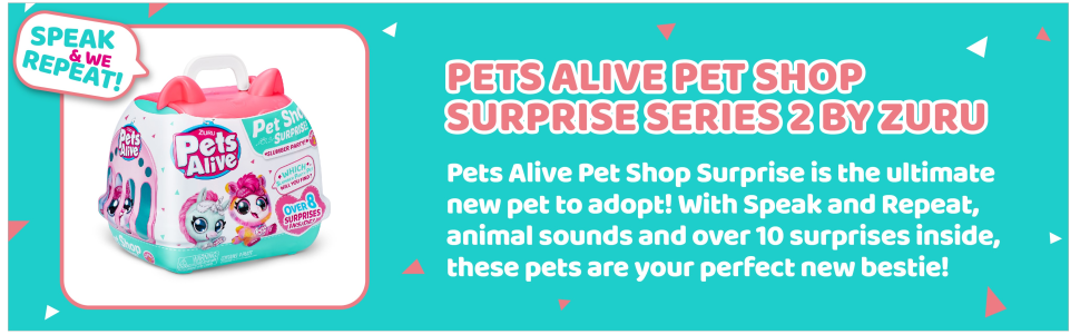 Pets Alive Pet Shop Surprise by ZURU - Interactive