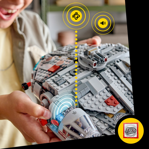 Fly the Millennium Falcon and hear the roar of its engines.