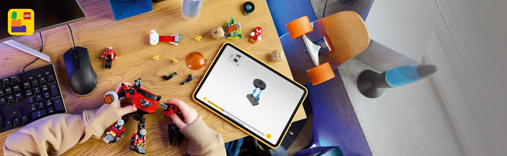Builders can zoom in, rotate their sets in 3D and track their progress using the fun, intuitive LEGO Builder app.