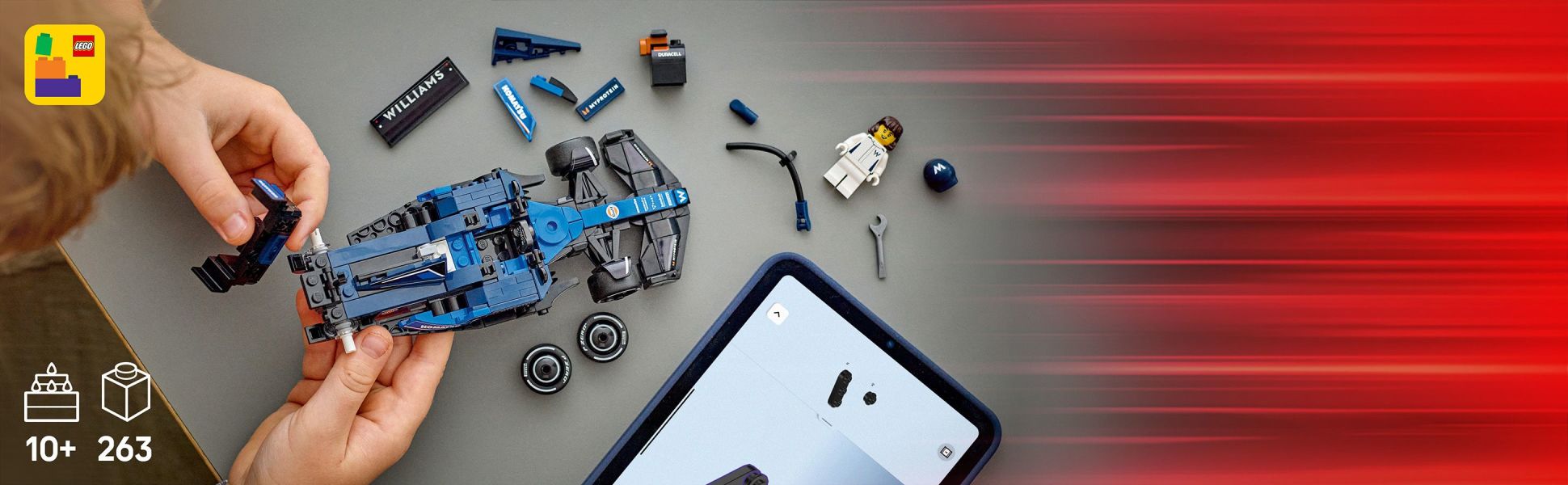 Builders can zoom in, rotate sets in 3D and track progress using the fun, intuitive LEGO Builder app.