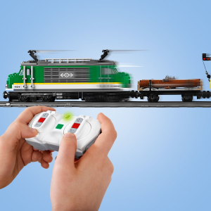 Lego City Set of 4: 60337 Passenger Express Train, 60198 Freight Train,  60238 Turnouts & 60205 Rails