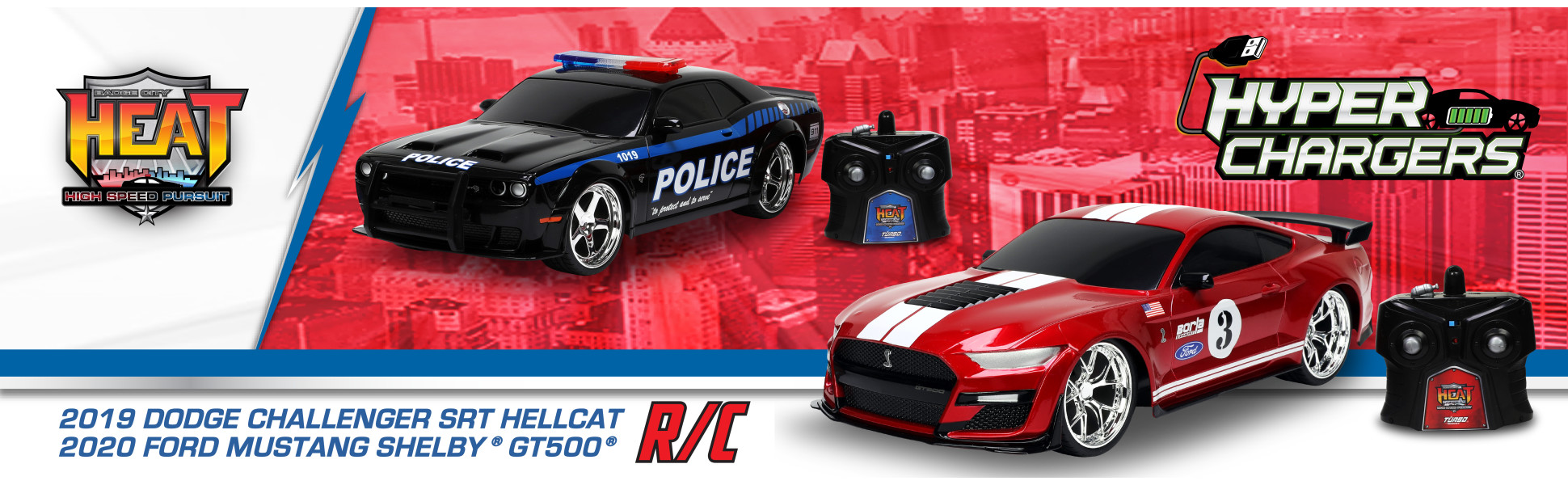 Hyperchargers Heat Chase 1:16 Lykan Hypersport & 2015 Dodge