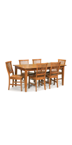 Arts & Crafts 7 Piece Dining Set