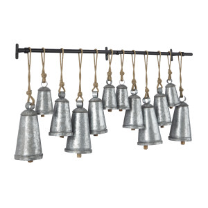 YARNOW 40 Pcs Metal Cow Bell Iron Bell Cowbells Cattle Bells Hand