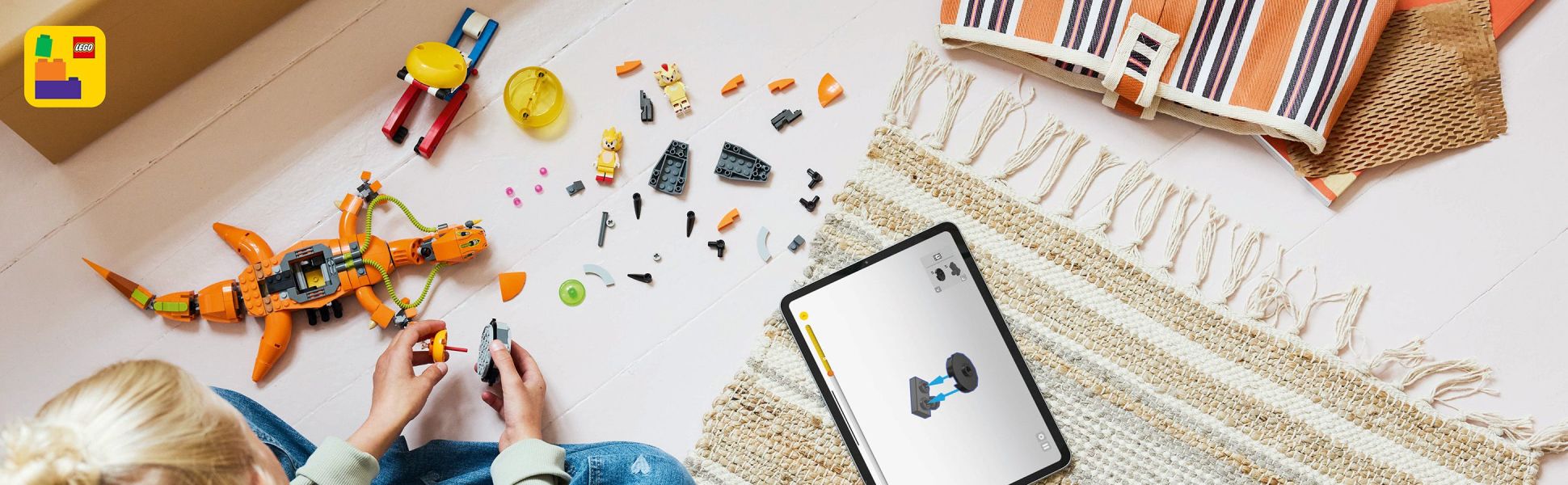 Builders can zoom in, rotate sets in 3D and track their progress using the fun, intuitive LEGO Builder app.