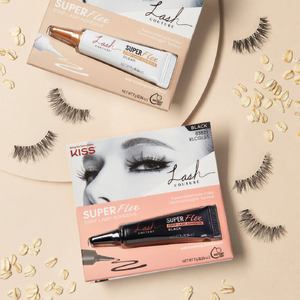 FOMIYES 8 Boxes Self Adhesive Eyelash Adhesive Strip gluesticks in bulk  clear jel eyelash adhesive strips lash glue liners stick on eyeliner strips