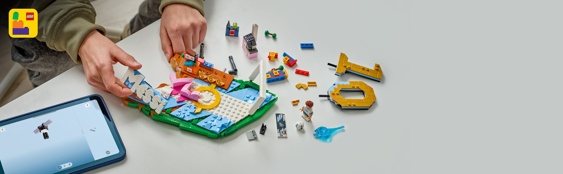 Builders can zoom in, rotate sets in 3D and track their progress using the fun, intuitive LEGO Builder app.