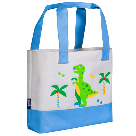 Wildkin Toddler Beach Tote for Boys Print Graphic Sturdy Handles (Dinosaur  Land)