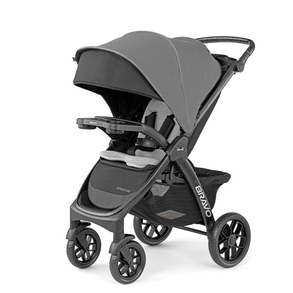 Chicco Bravo LE ClearTex Quick-Fold Stroller - Pewter (Grey), New -  Walmart.com