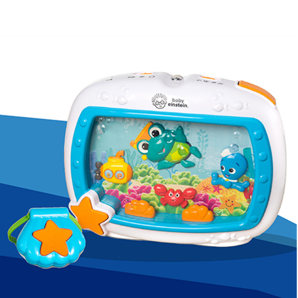 Baby Einstein Sea Dreams Soother Musical Crib Toy and Sound Machine 
