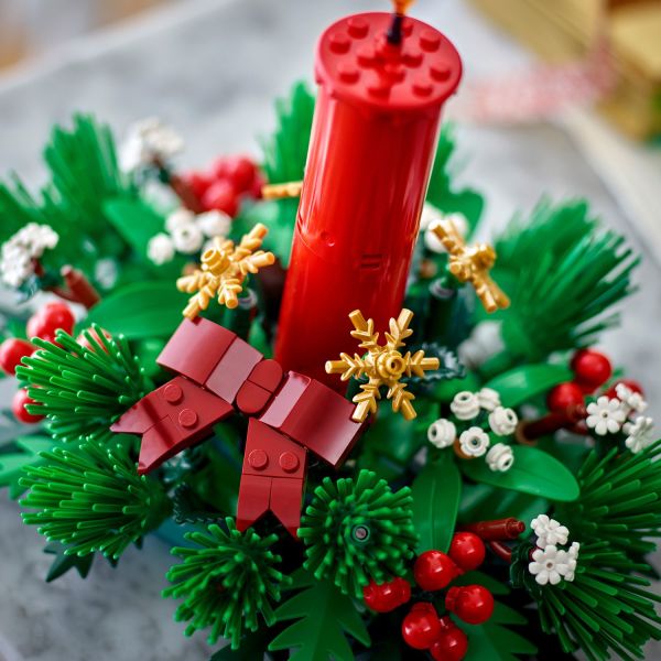 Display the centerpiece proudly as holiday decor.