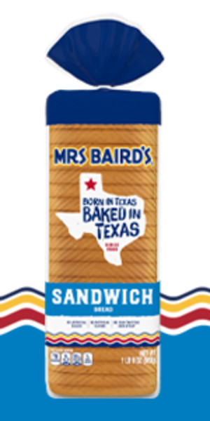 Mrs Baird's Sandwich White Bread, 24 oz