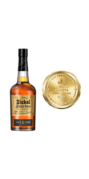 George Dickel Bourbon Whisky Aged 8 Years, 750 mL, 45% ABV
