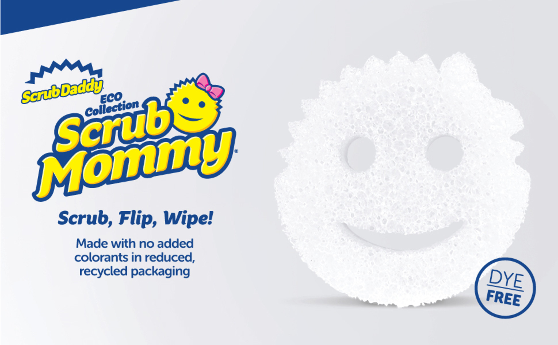 Scrub Daddy Dye Free Scrub Mommy Sponge : Target